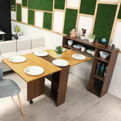 Junco Foldable dining table with docking