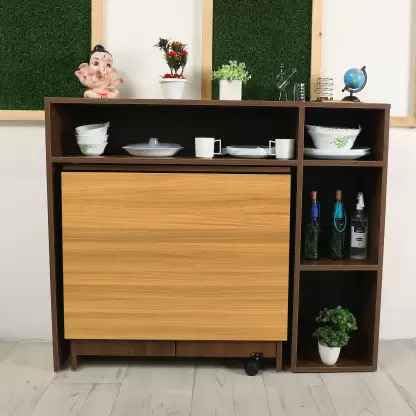 Junco Foldable dining table with docking