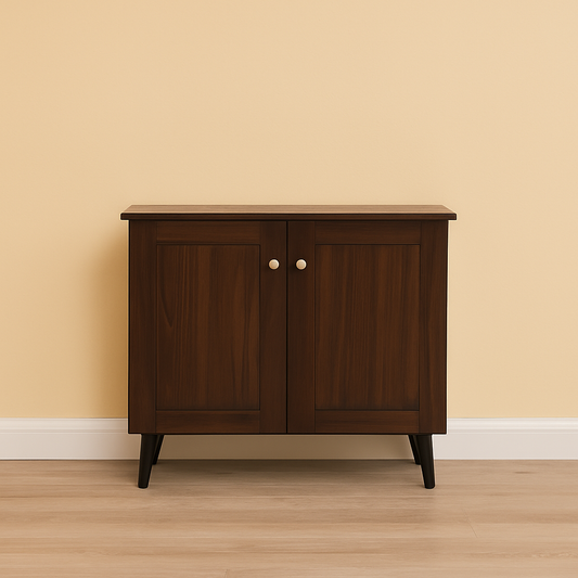Junco 2-Door Engineered Wood Shoe Rack