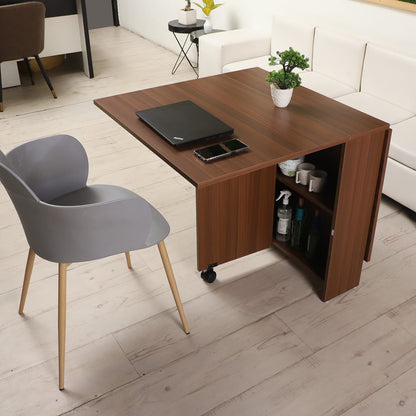 Junco Foldable dining table with docking