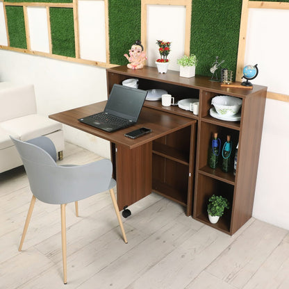 Junco Foldable dining table with docking