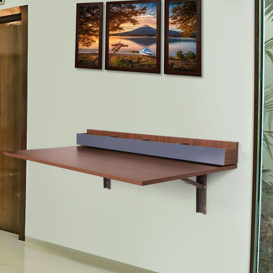 Junco Wall Mount Dining Table (Brown)