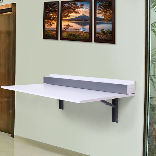 Junco Wall Mount Dining Table (White)