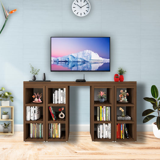 Junco All-In-One TV Stand+Desk+Dining Table