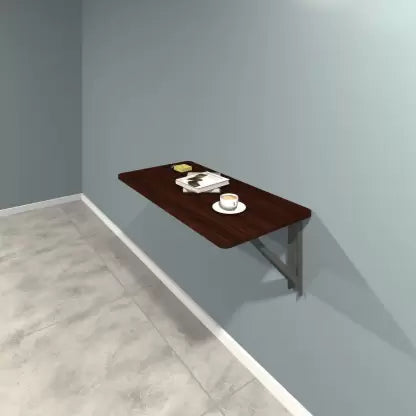 Dark Wooden Engineered Wood Study Table